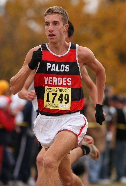 2009 CIF XC Boys D3-107.JPG - 2009 California CIF Cross Country Championships, Woodward Park, Fresno, California